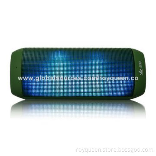 Bluetooth Speaker with NFC, LED Light, Up to 32GB SD Card MemoryNew